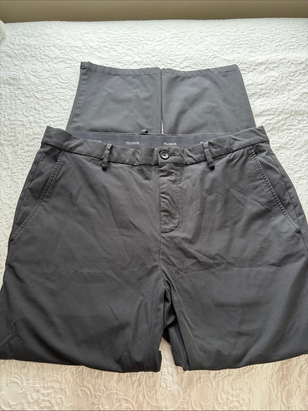 Jos A Bank Men's Black Traveler Pants
